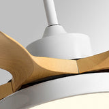 Modern 60 Inch Nordic Ceiling Fan with Dimmable LED Light and Silent Remote Control
