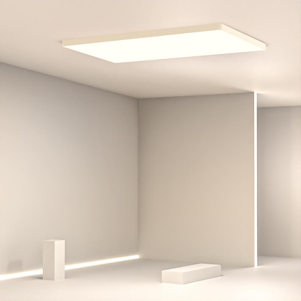 Modern Minimalist LED Flush Mount Ceiling Light Soft White Picture Frame Lighting