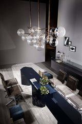 modern-glass-bubble-chandelier-with-burnished-brass-finish-and-led-integrated-lighting