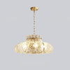 modern-french-style-garlic-glass-pendant-light-with-gold-metal-base-for-dining-rooms