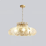 modern-french-style-garlic-glass-pendant-light-with-gold-metal-base-for-dining-rooms