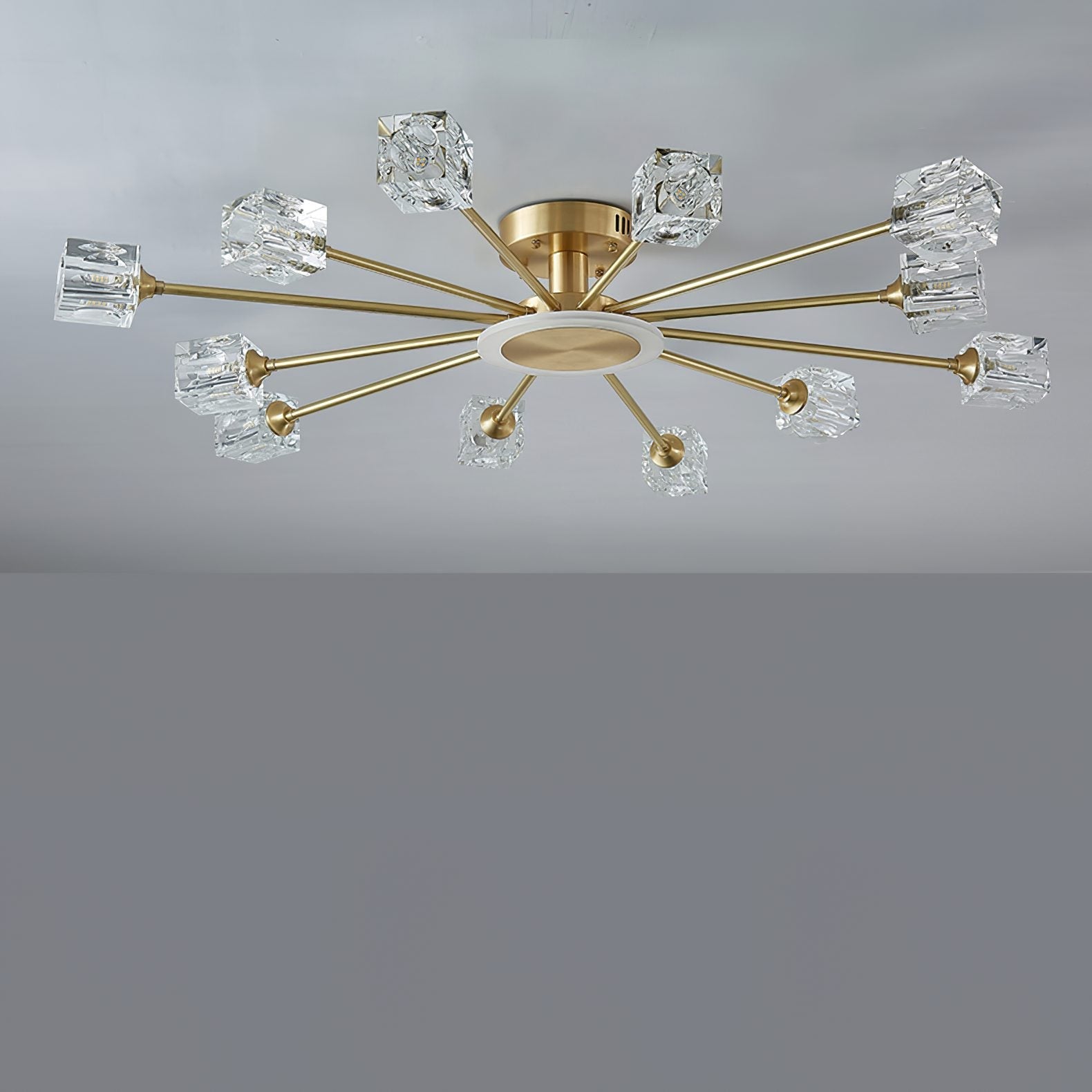 modern-rubik-cube-geometric-crystal-ceiling-light-brass-flush-mount-lighting