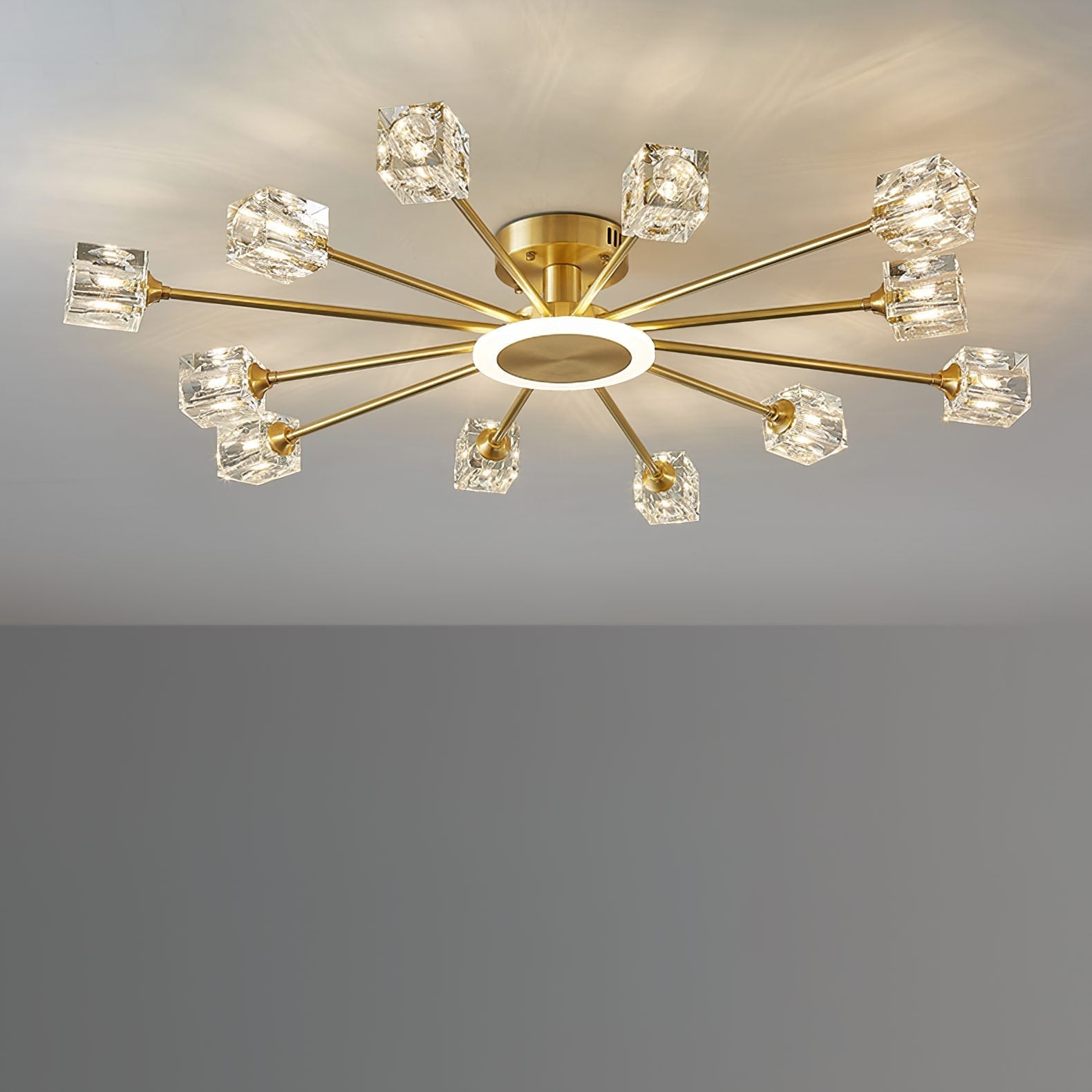 modern-rubik-cube-geometric-crystal-ceiling-light-brass-flush-mount-lighting