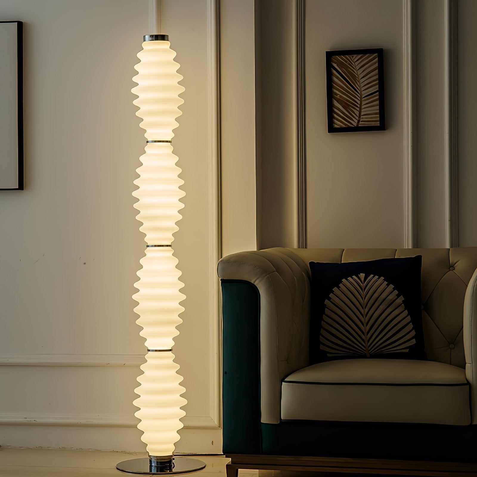 sinuous-sculptural-glass-led-floor-lamp-silver-finish-for-modern-living-room-interior-decor