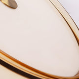 Dimmable Circular LED Ceiling Light with Acrylic Shade and Modern Minimalist Design