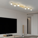Modern Acrylic Globe Sphere Ceiling Light Fixture with Three Step Dimming for Living Rooms and Bedrooms