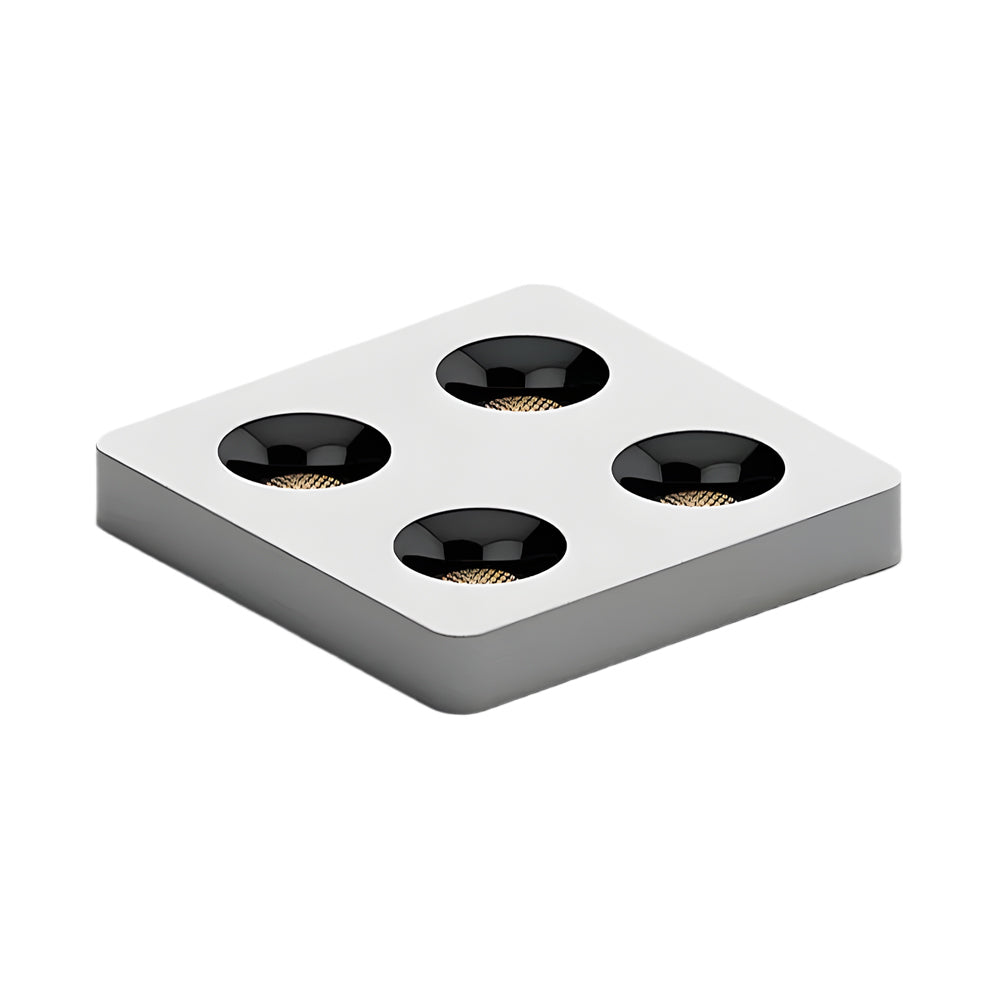 Modern Geometric Ultra Thin LED Ceiling Light with Honeycomb Anti Glare Filter