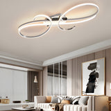 Modern Music Note LED Ceiling Light Artistic Musical Symbols Flush Mount Fixture for Living Room
