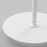 Modern White LED Ceiling Fan with Remote Control and Stepless Dimmable Lighting