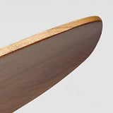 Modern Nordic Wood Ceiling Fan with Dimmable LED Light and Remote 48 Inch Quiet Reversible Motor