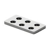 Modern Geometric Ultra Thin LED Ceiling Light with Honeycomb Anti Glare Filter