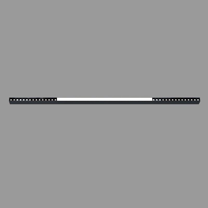 Modern Linear Magnetic Floating LED Ceiling Light with Minimalist Aluminum Design