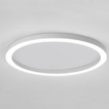 16 Inch Dimmable Round LED Flush Mount Ceiling Light Modern Simple Circle Lamp with Remote Control