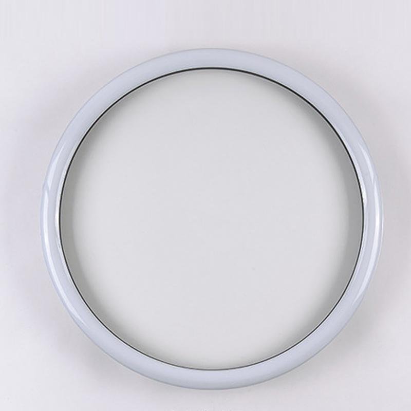 16 Inch Dimmable Round LED Flush Mount Ceiling Light Modern Simple Circle Lamp with Remote Control