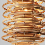 16 Inch Round Bamboo Woven Pendant Light Farmhouse Hanging Ceiling Lamp for Living Room