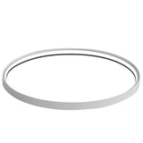16 Inch Modern Round LED Flush Mount Ceiling Light with Acrylic Edge Design