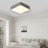 Nordic LED Flush Mount Ceiling Light with 3 Color Dimming for Modern Interiors