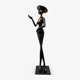 contemporary-sculpture-floor-lamp-with-fiberglass-body-and-glass-globe-shade-for-luxury-interiors