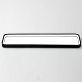 Modern 18 Inch Rectangular LED Flush Mount Ceiling Light with Remote Control for Kitchen Hallway