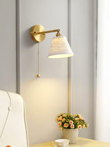 retro-ceramic-wall-light-with-gold-brass-holder-elegant-bedroom-sconce-fixture
