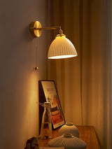 retro-ceramic-wall-light-with-gold-brass-holder-elegant-bedroom-sconce-fixture