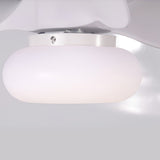 Nordic Style Macaron Color LED Ceiling Fan with Inverter Motor and Remote Control Dimming
