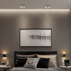 Modern Geometric Ultra Thin LED Ceiling Light with Honeycomb Anti Glare Filter