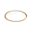 Modern Rectangular LED Flush Mount Ceiling Light Dimmable Gold Geometric Fixture for Living Room