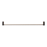 Rotatable Modern Black LED Linear Ceiling Light Fixture for Hallway and Living Room