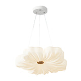 Modern White Acrylic Flower Shape LED Ceiling Lamp Flush Mount for Bedroom