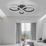 Modern Floral LED Ceiling Light Flush Mount Artistic Flower Design Fixture