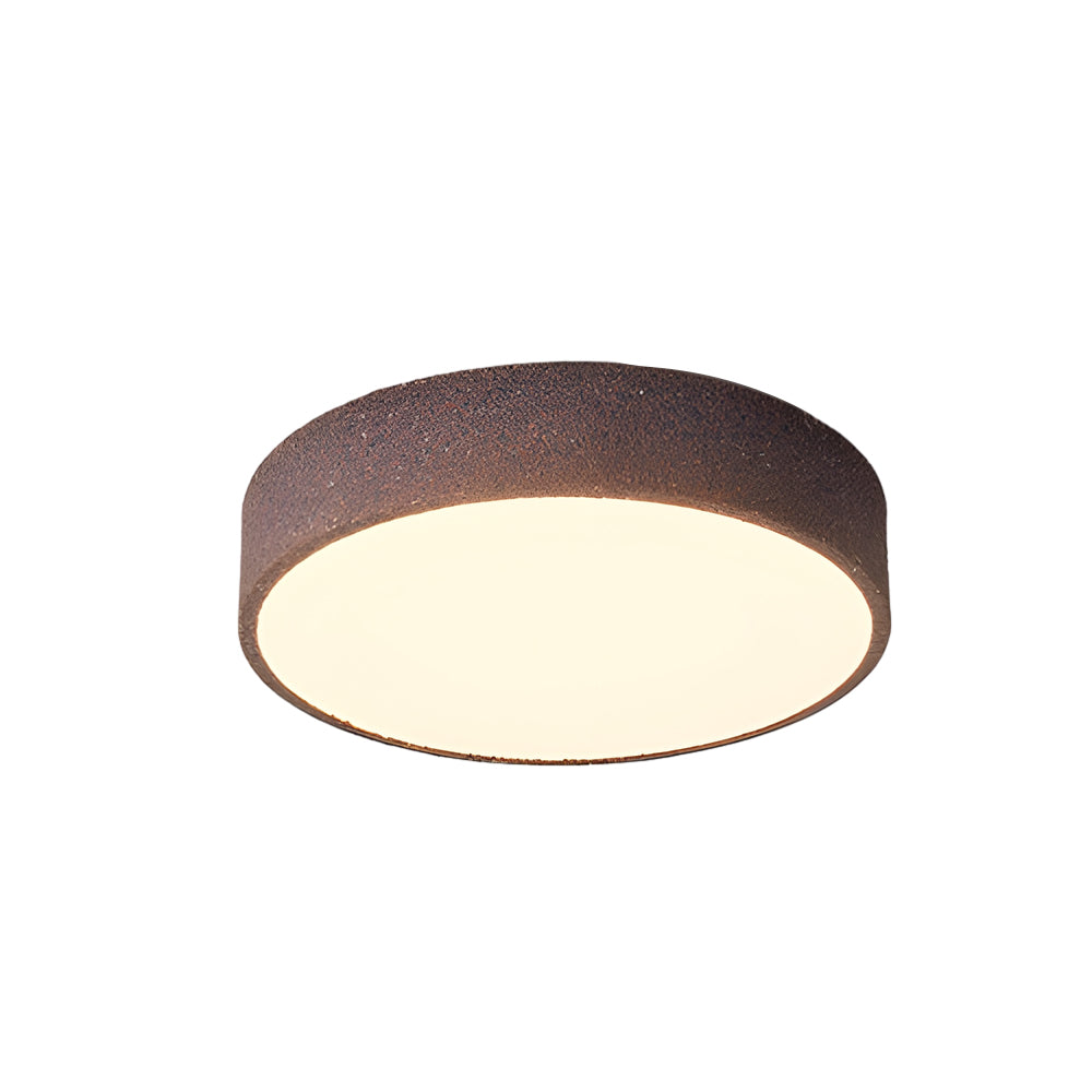 Nordic LED Flush Mount Ceiling Light with 3 Color Dimming for Modern Interiors