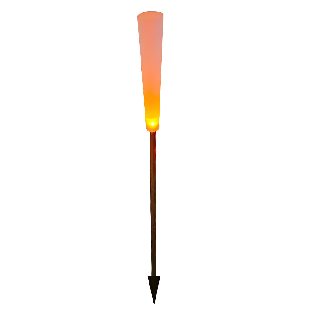 10 Piece Outdoor Waterproof Frosted Acrylic Reed Stick Lawn Lights for Garden Pathway Landscape Decoration