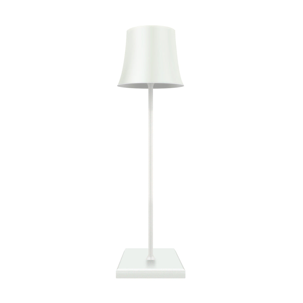15 Inch Cordless Rechargeable LED Table Lamp Modern Metal Desk Light for Living Room and Patio