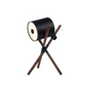 Modern Shift Solid Wood Table Lamp Minimalist Accent Lighting for Bedroom and Office