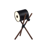 Modern Shift Solid Wood Table Lamp Minimalist Accent Lighting for Bedroom and Office