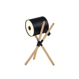 Modern Shift Solid Wood Table Lamp Minimalist Accent Lighting for Bedroom and Office