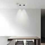 Modern Geometric Ultra Thin LED Ceiling Light with Honeycomb Anti Glare Filter