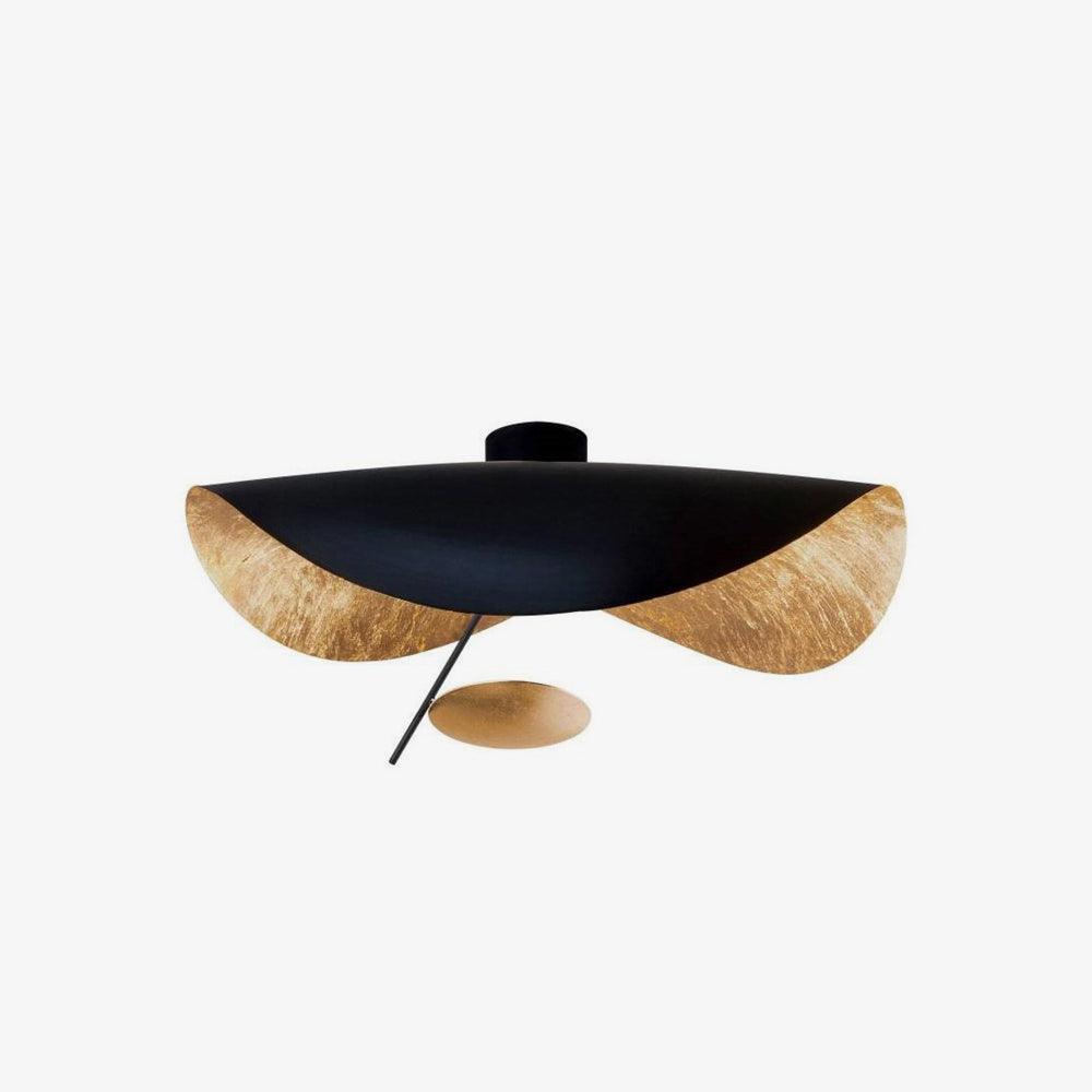 Giorgio Modern LED Flush Mount Ceiling Light with Minimalist Curved Disc Shade
