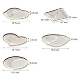 Modern Moon Texture LED Ceiling Light 3 Step Dimming Geometric Flush Mount Lamp