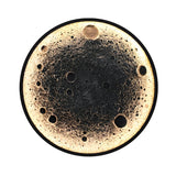 24 Inch Modern Round Moon Waterproof LED Outdoor Wall Light Fixture for Villa and Yard