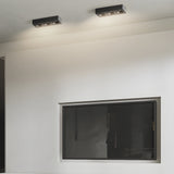 Modern Geometric Ultra Thin LED Ceiling Light with Honeycomb Anti Glare Filter