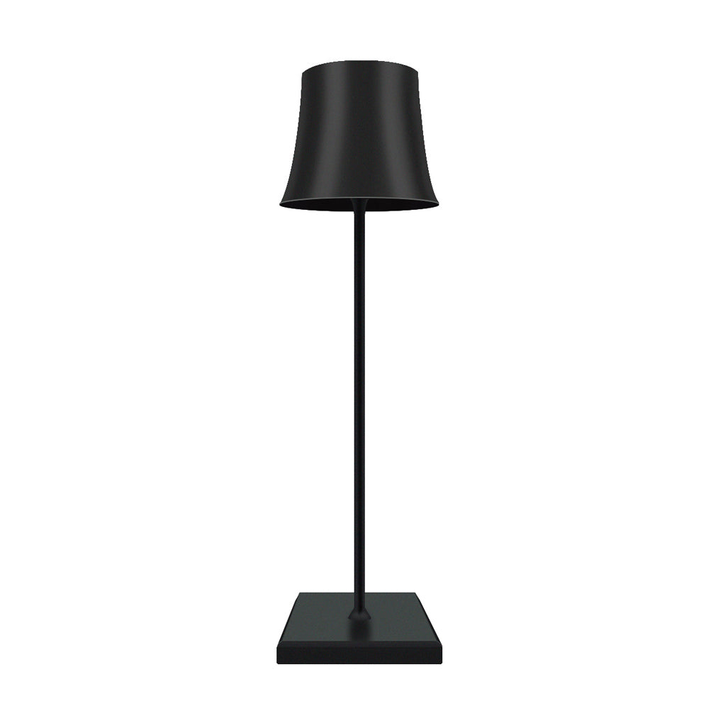 15 Inch Cordless Rechargeable LED Table Lamp Modern Metal Desk Light for Living Room and Patio