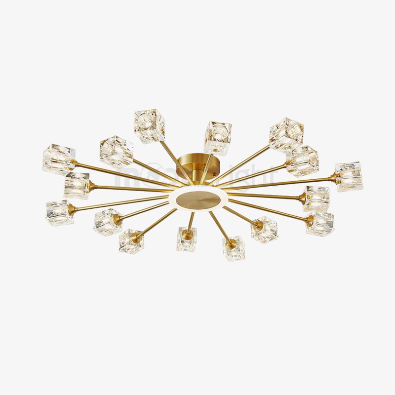 modern-rubik-cube-geometric-crystal-ceiling-light-brass-flush-mount-lighting