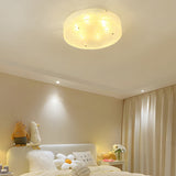 Modern Round Water Ripple Acrylic Ceiling Light Fixture for Dining Room and Bedroom