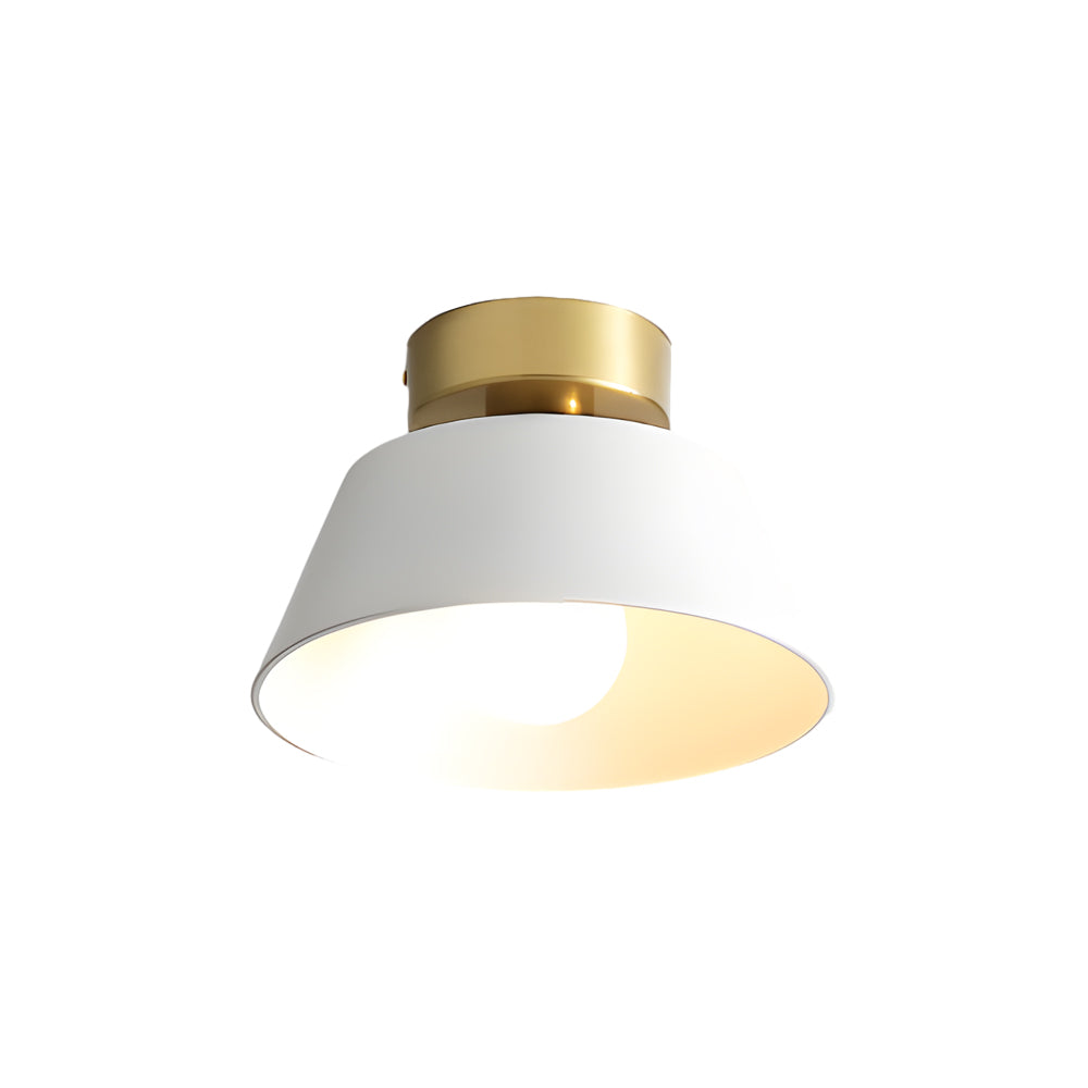 10 Inch Modern Round Flush Mount Ceiling Light with 3 Color Dimming for Hallway and Entrance