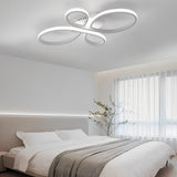 Modern Floral LED Ceiling Light Flush Mount Artistic Flower Design Fixture