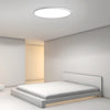 30 Inch Modern Round LED Ultrathin Flush Mount Ceiling Light with Dimmable Options