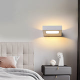 360 Degree Rotatable LED Wall Sconce Modern Iron Indoor Lighting Fixture for Bedroom and Living Room