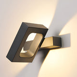 360 Degree Rotatable LED Wall Sconce Modern Iron Indoor Lighting Fixture for Bedroom and Living Room
